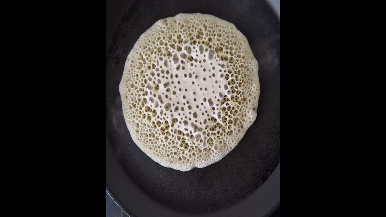 Cuisson des Baghrirs