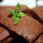 financiers chocolat à la menthe
