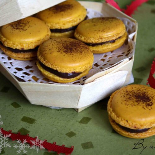 macarons de Noël