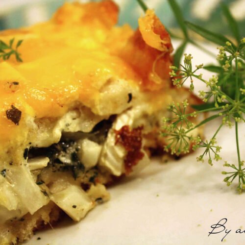 Pain perdu au fromage