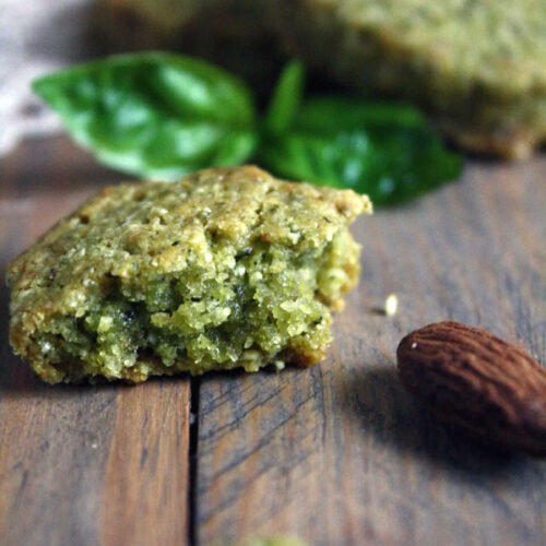 sablés au pesto