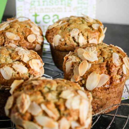 muffins courgette amandes