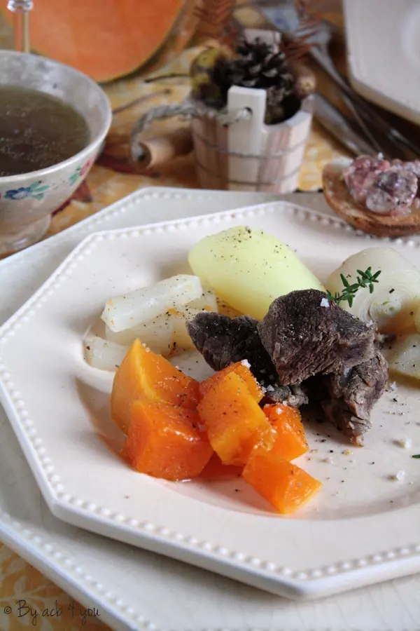 Pot-au-feu de viande de boeuf traditionnel - Recette par Chef Simon