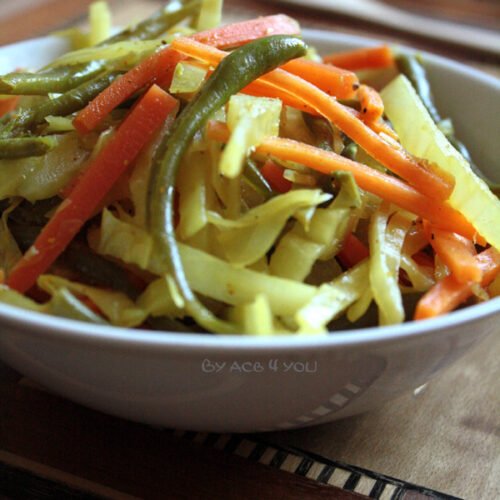Achards de légumes malgaches