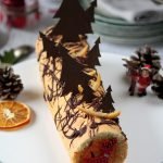 Bûche mandarine et Grand Marnier