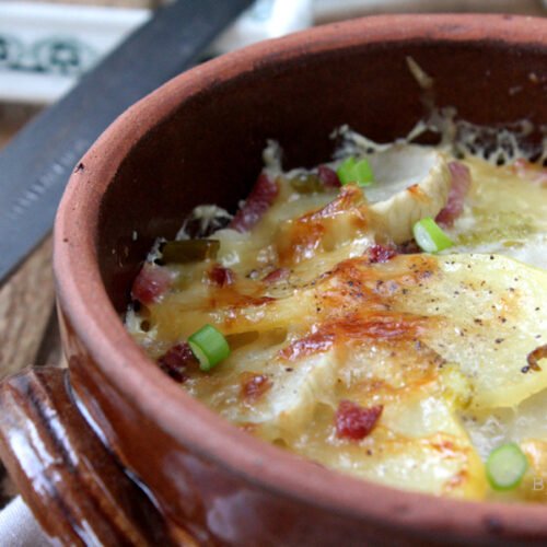 Gratin de topinambour
