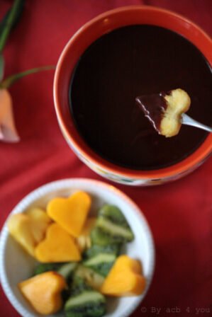 Fondue au chocolat
