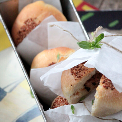 mini buns au thon