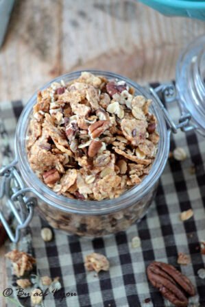 Granola aux noix de pécan et sirop d'érable