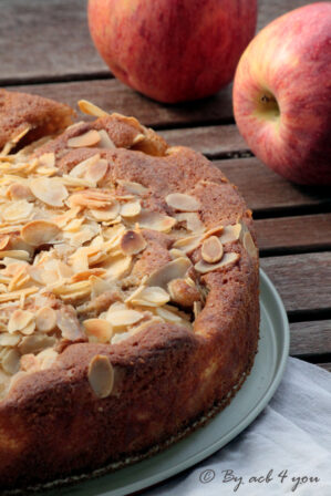 gateau aux pommes et quatre épices