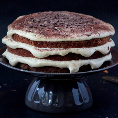 sponge cake tiramisu