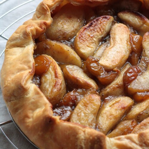 Tarte rustique aux mirabelles