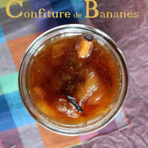 confiture de bananes