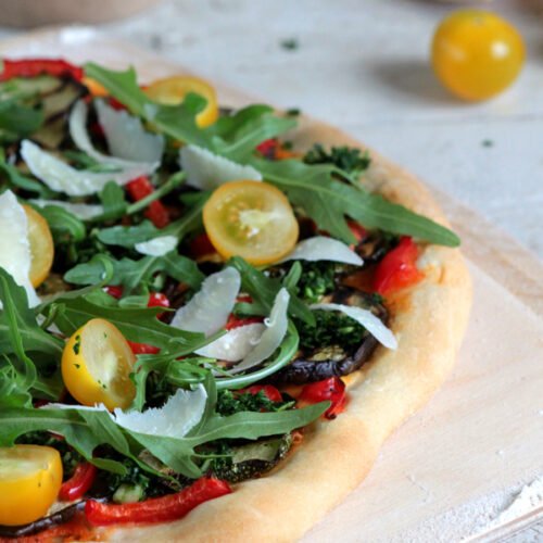 pizza végétarienne