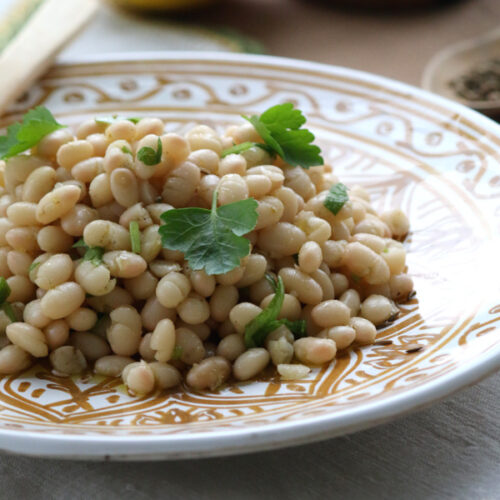 Salade de haricots blancs libanaise