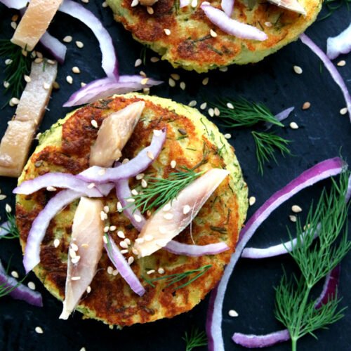 galettes de pommes de terre à l'aneth