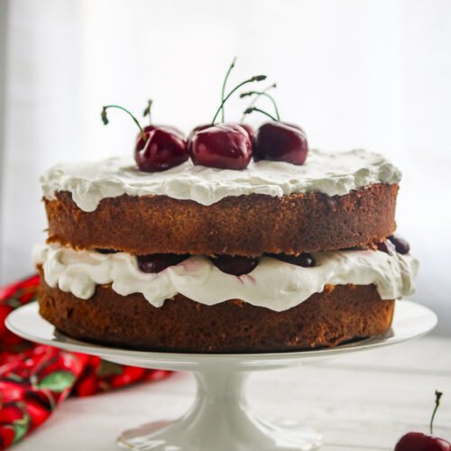 Sponge cake aux cerises