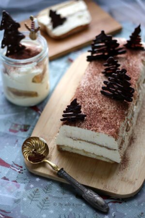 Tiramisu façon bûche