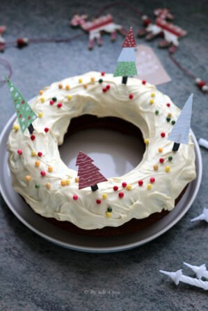 couronne au chocolat blanc