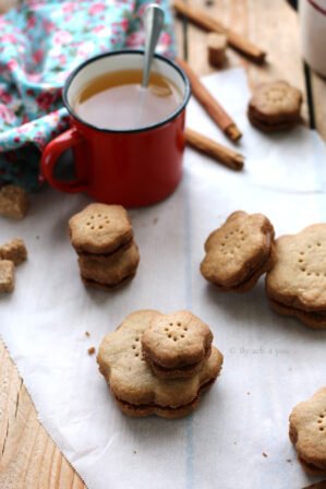 Shortbreads cannelle et chocolat