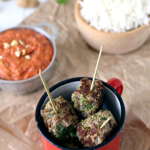 Boulettes d'agneau épicées