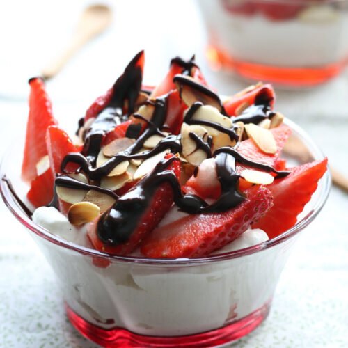 fraises chantilly