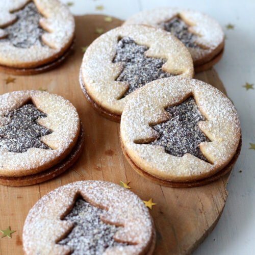 Sablés sapins de Noël au chocolat
