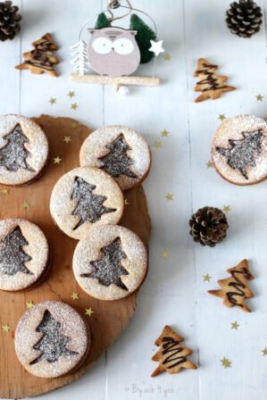 Sablés de Noël au chocolat