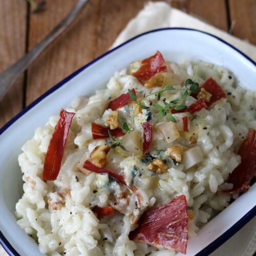 risotto au Saint Agur