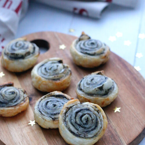 Roulés feuilletés truffés