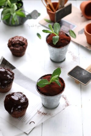 Muffins au beurre de cacahuète