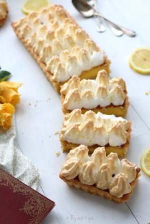 tarte au citron meringuée où tout cuit ensemble