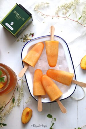 Sorbet à la pêche