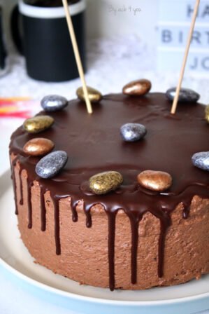 layer cake au chocolat de Pâques