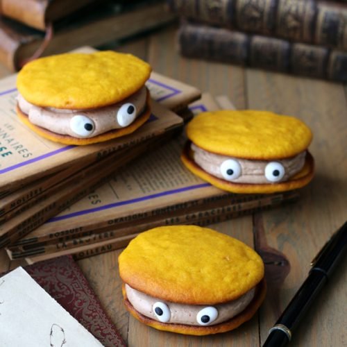 Whoopie pies d'Halloween au potimarron