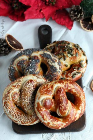 Bretzels aux graines