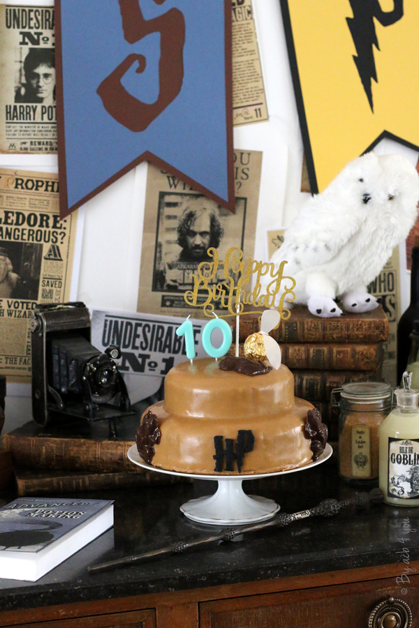 Gateau D Anniversaire Harry Potter Au Chocolat Dulcey