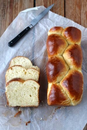 Tranches de brioche