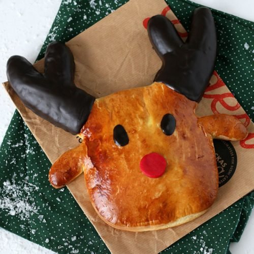 Brioche Rudolph le petit renne au nez rouge