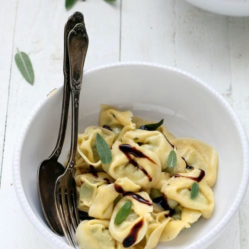 tortelloni à la ricotta, parmesan