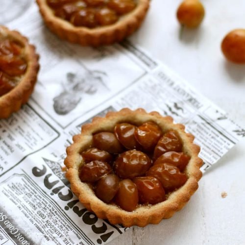 Tartelettes aux mirabelles