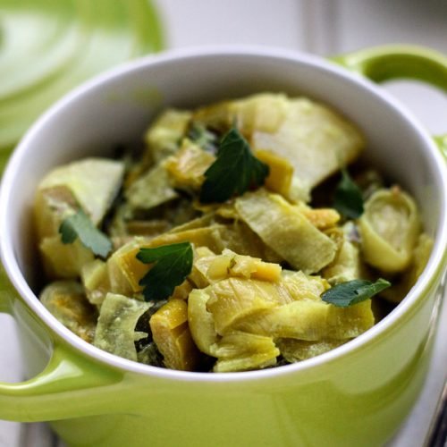 Curry de poireaux