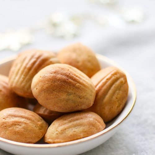 Mini madeleines à la truffe