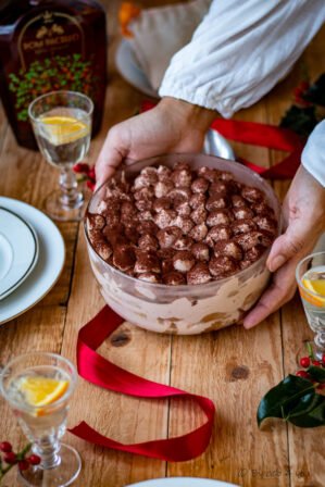 Tiramisu crème de marrons et orange
