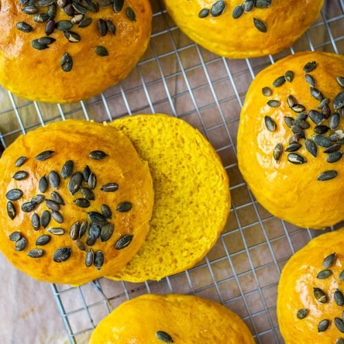 Buns au curcuma