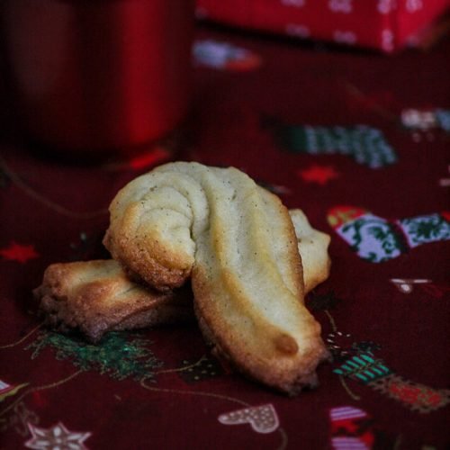 Sablés vanille Cannes de Saint Nicolas
