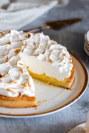 tarte au citron meringuée