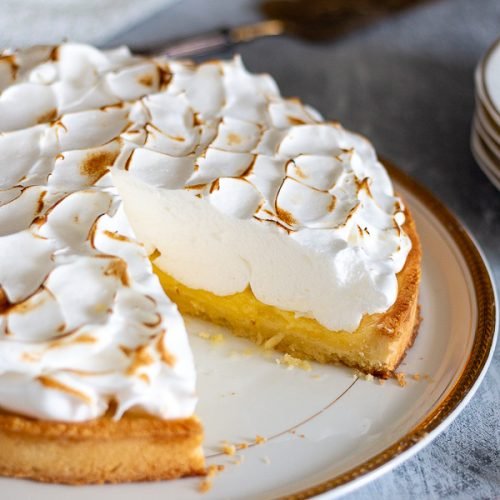 Tarte Au Citron Meringuée - Recette Facile