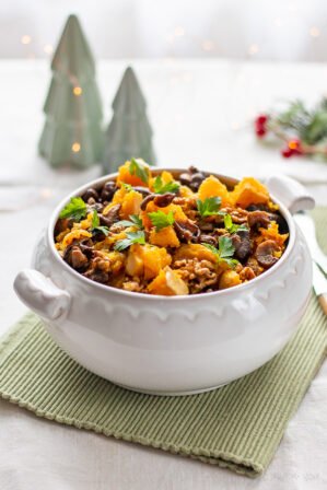 Poêlée forestière à la butternut