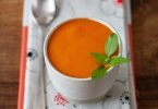 velouté de tomate au gingembre